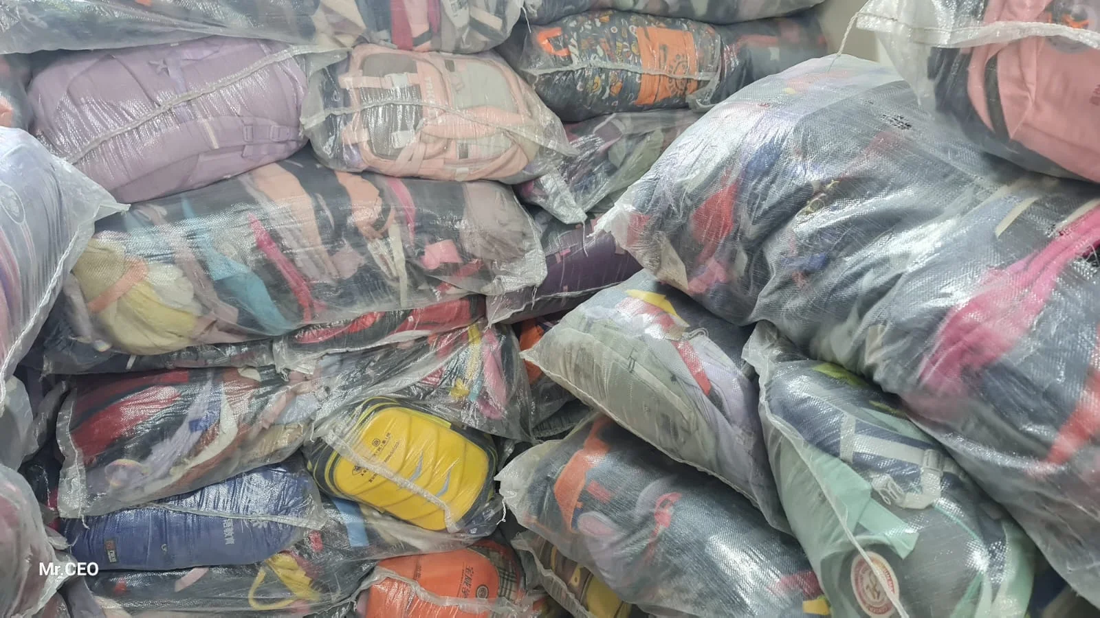 Apparel Mitumba Bales stock